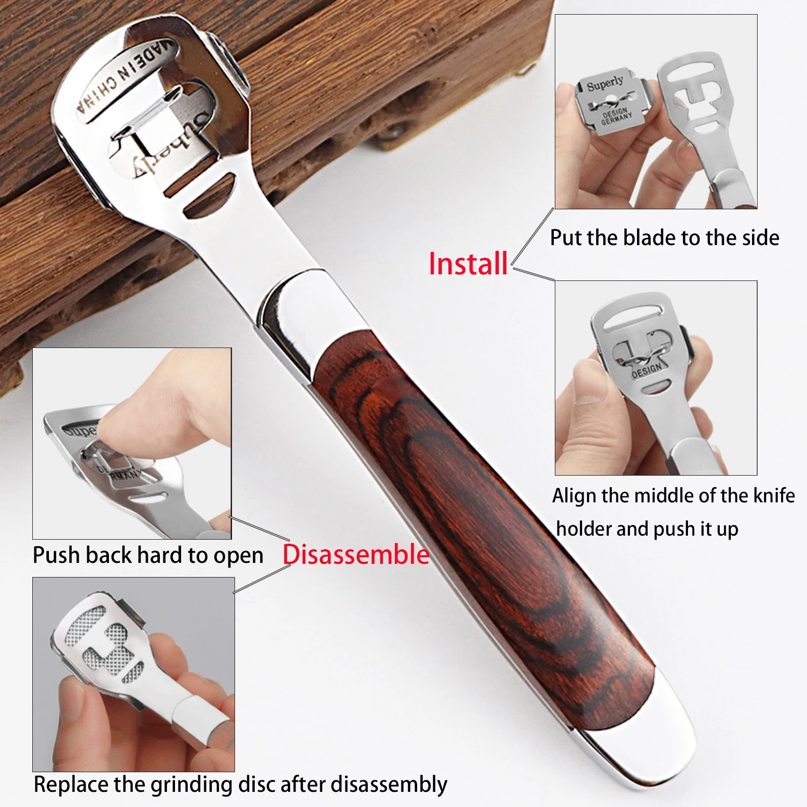 Набор инструментов для удаления вросших ногтей профессиональные инструменты