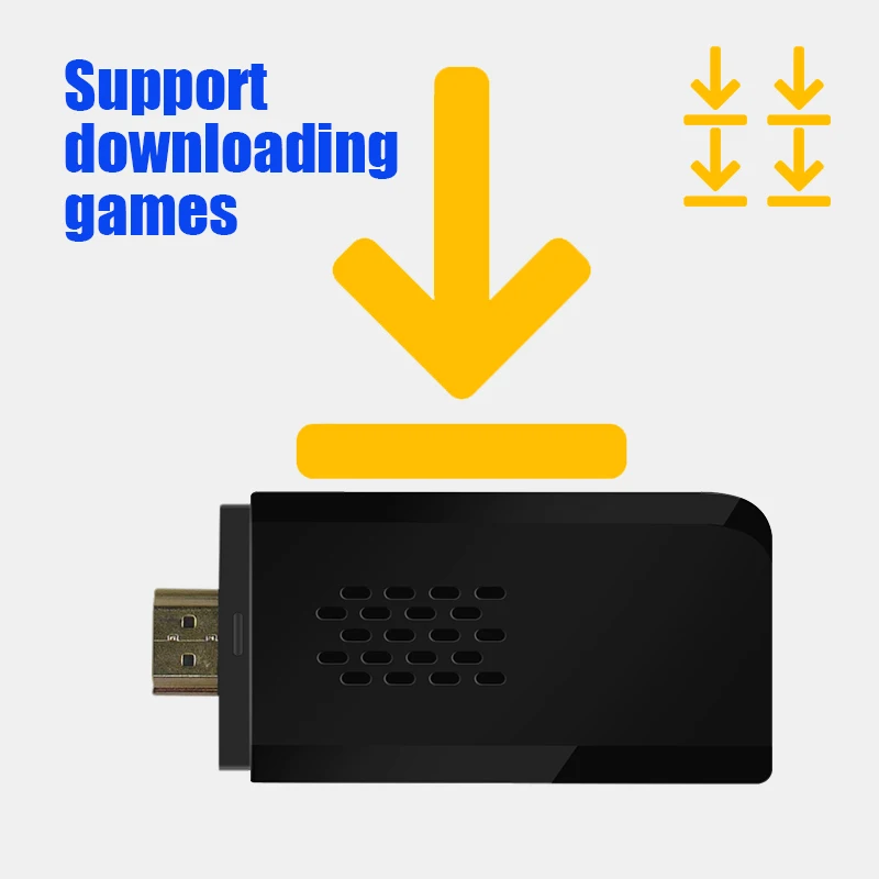 Консоль игровая Беспроводная DATA FROG 4K HDMI 10000 классических игр | Электроника