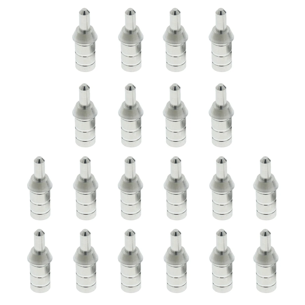 

Set of 20 Pcs Archery Pin Bushing / Arrow Nock Pins Adapter for ID 6.2 mm