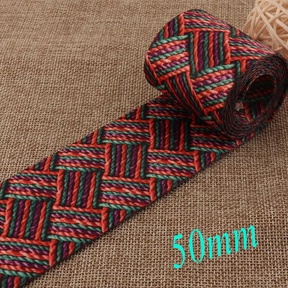 Красная мягкая гладкая Этническая тесьма лямка для кошелька 2 дюйма сумка