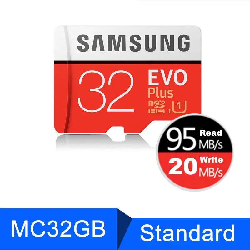 SAMSUNG Micro SD 128 Гб 64 ГБ 32 ГБ карта памяти 256 Гб класс 10 Microsd SDHC/SDXC TF C10 с OTG кардридер заголовок sd-карта 512 ГБ - Емкость: MC32G U1 Class10