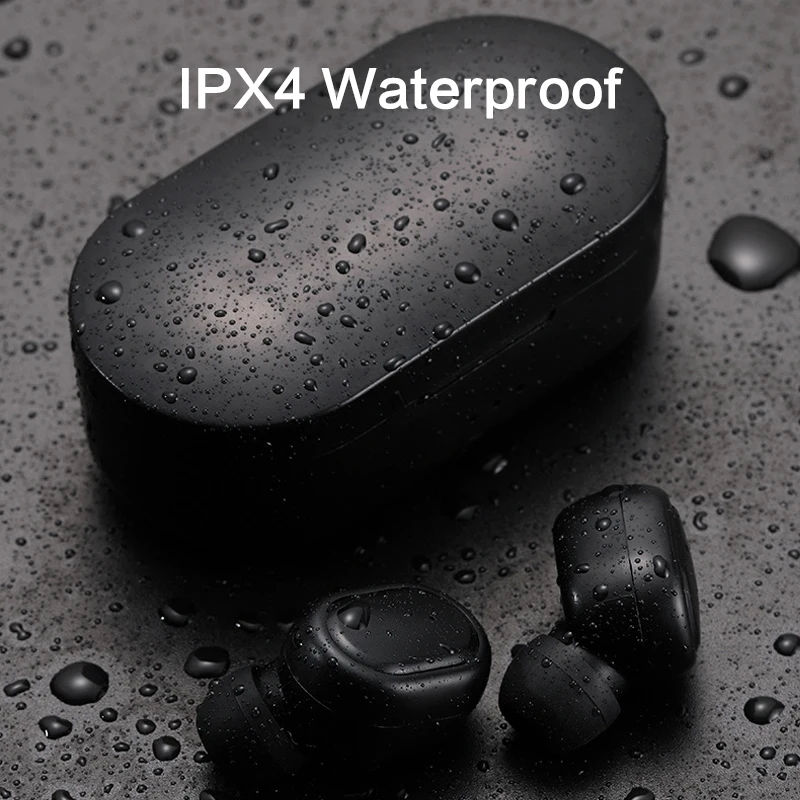 M1 TWS Bluetooth наушники HIFI гарнитура водонепроницаемые V5.0 наушники беспроводные наушники для Android IOS с 350 мАч зарядным устройством