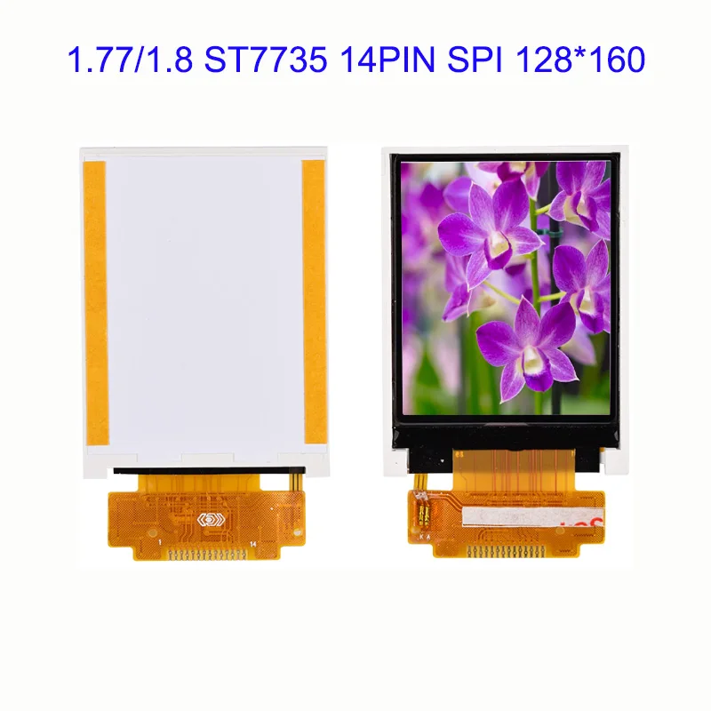 1 8/1 77 дюйма SPI 14PIN ST7735 128*160 TFT цветной ЖК дисплей|Экраны| |