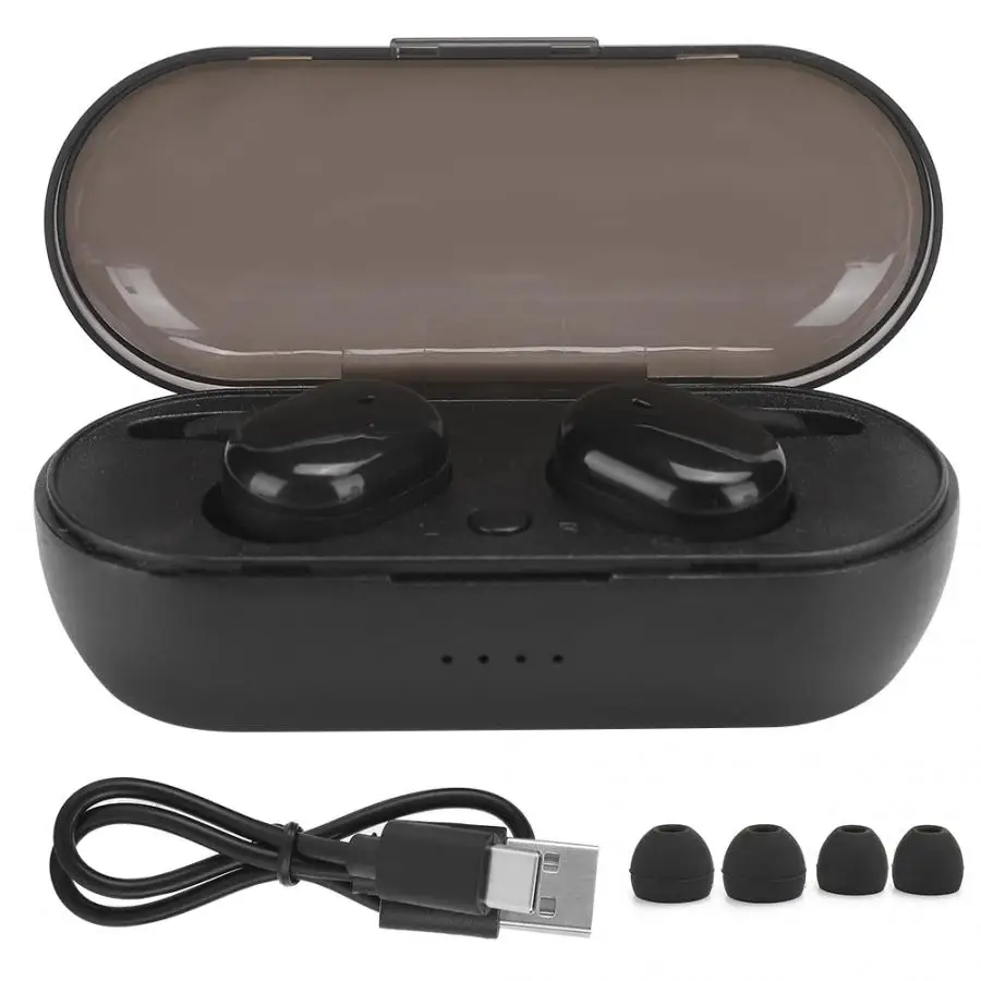 TWS Мини водонепроницаемая bluetooth гарнитура Беспроводные спортивные наушники с