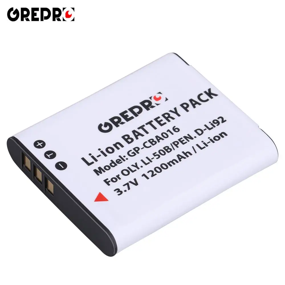 Li 50B D Li92 Li50B батарея + ЖК зарядное устройство USB для OLYMPUS SP 810 800UZ u6010 u6020 u9010 SZ14 SZ16 D755 u1010 SZ30 SZ20|Цифровые