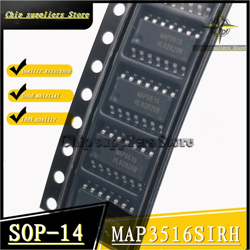 10 шт.-100 шт. // MAP3516SIRH SOP-14 MAP3516S SOP14 чип питания Nwe тонкие материалы 100% качество |