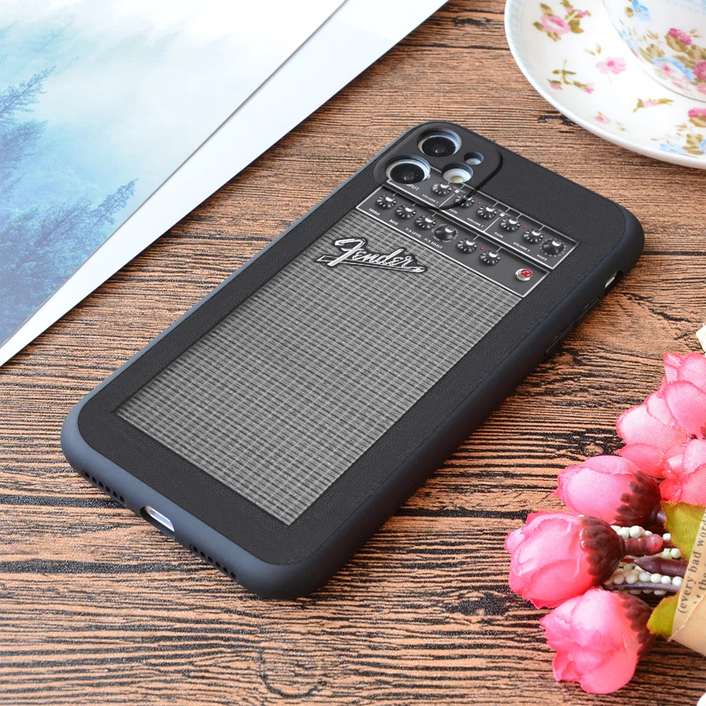 

For iPhone Guitar Amp Print Soft Matt Apple iPhone Case