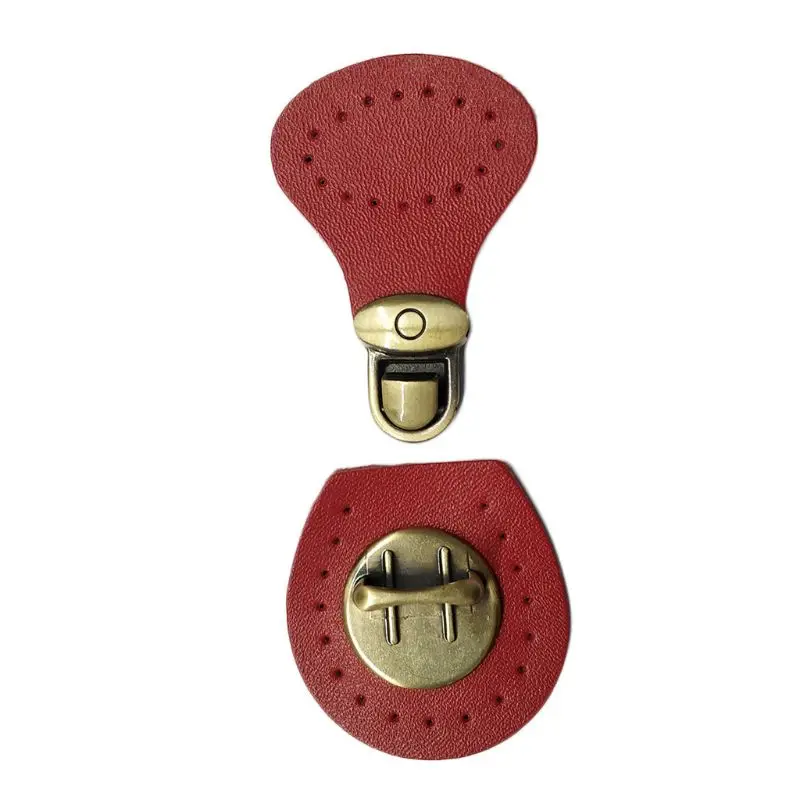 Artificial Leather Magnetic Button Lock Bag Snap Closure Buckle Clasp Fastener Replacement DIY Handbag Purse Sewing Accessories | Багаж и