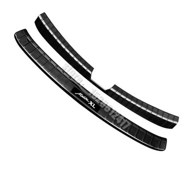 

rear styling sill Rear Door Bumper Protector sill plate Trunk Tread Plate Trim for Chevrolet Malibu XL 2016-2021 Car styling