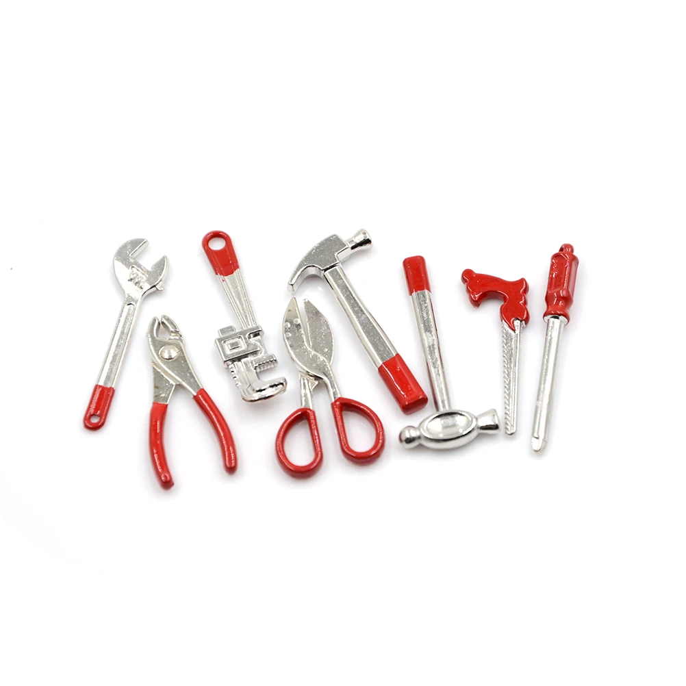 mini repair tools simulation toolbox model toys for doll house decoration 112 dollhouse miniature accessories free global shipping