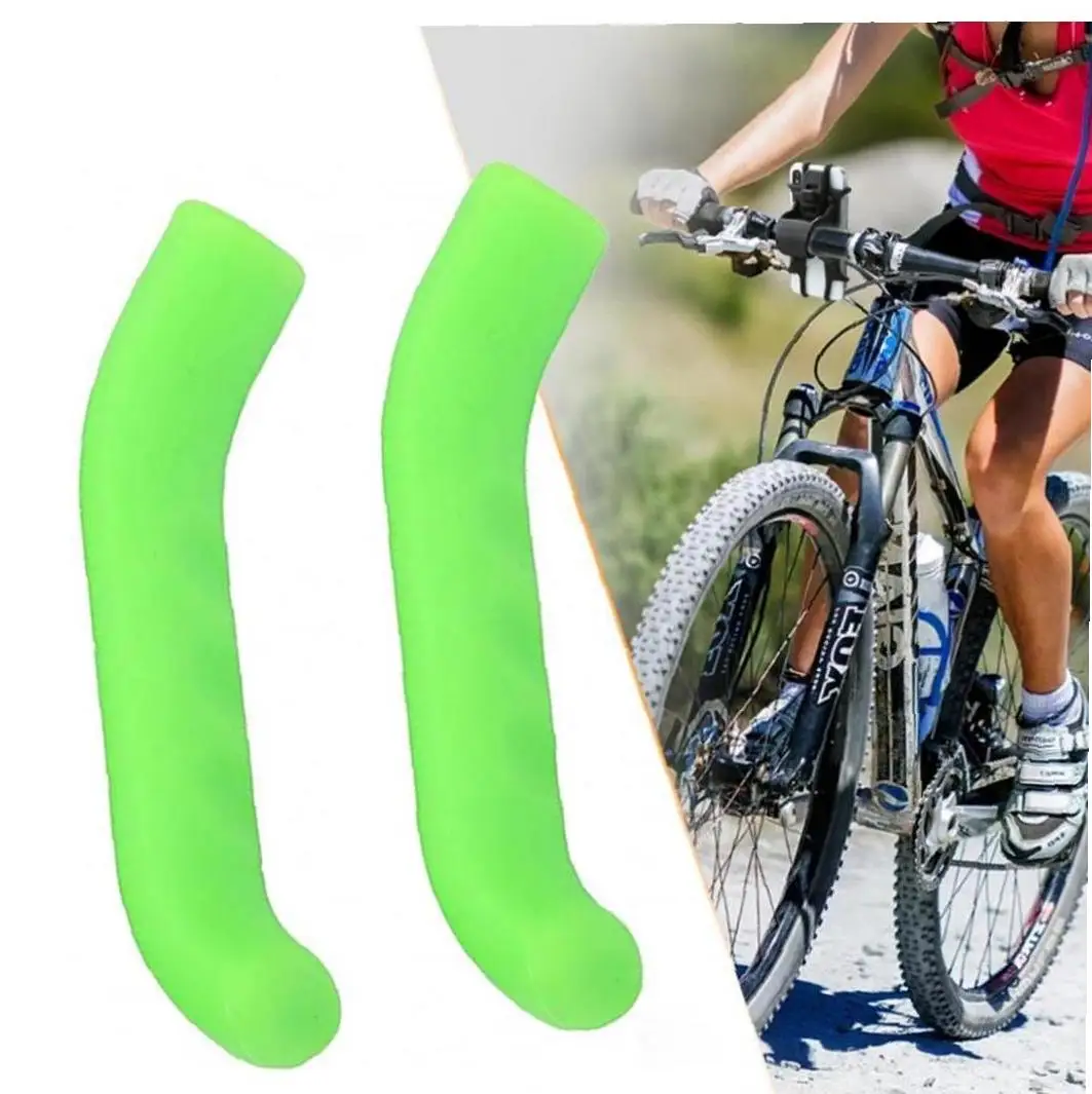 1 пара силиконовых тормозных втулок для велосипеда противоскользящая Защитная