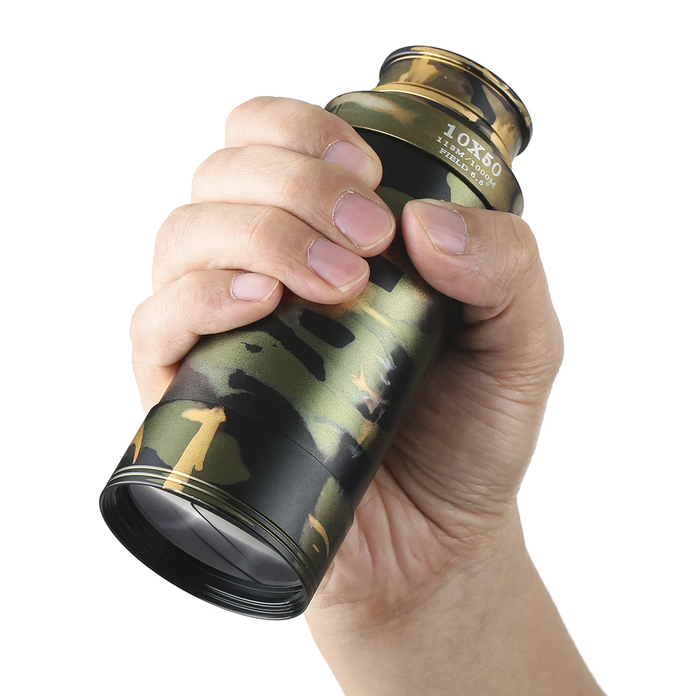 Новинка 10X50 Мини Портативный монокулярный телескоп водонепроницаемый HD