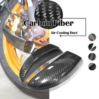 carbon fiber air ducts brake cooling mounting kit air cooling ducts system for for ducati diavel 2011 2019