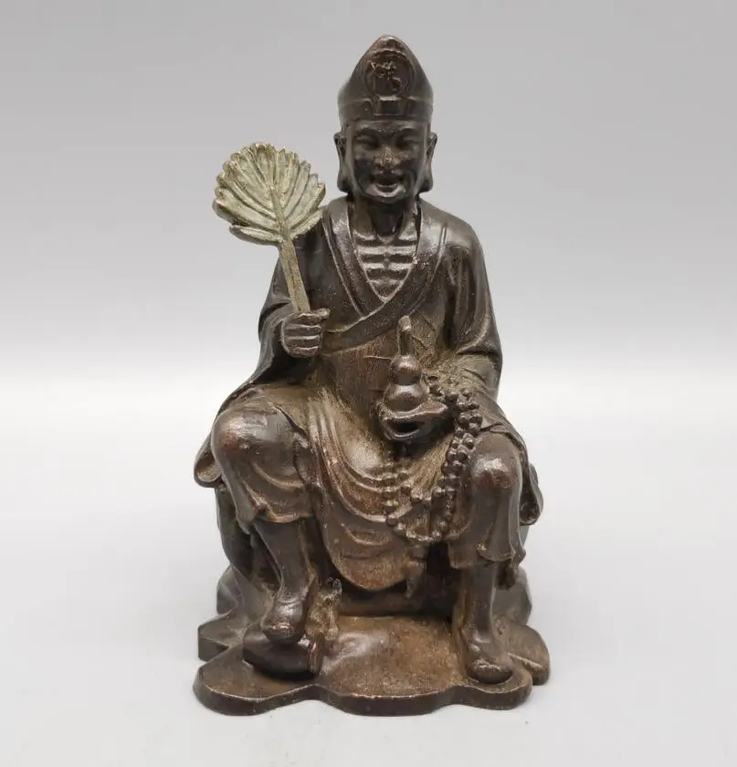 

Архаизированная латунная Статуэтка монаха Будды