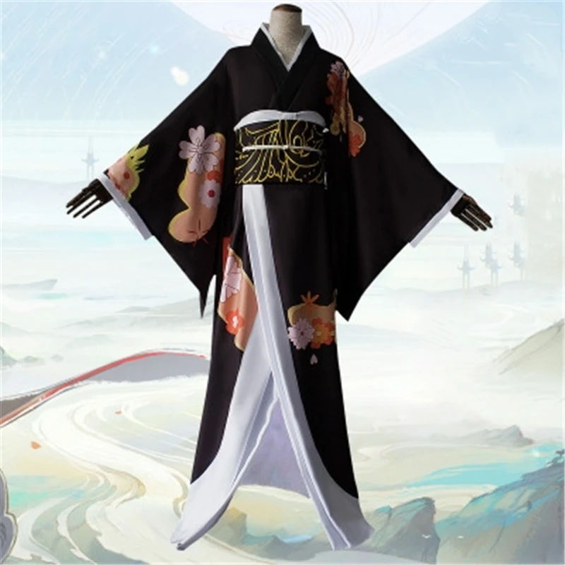 Аниме Демон Истребительница Kimetsu без Yaiba Tanjiro камадо Nezuko Хэллоуин Косплэй костюм