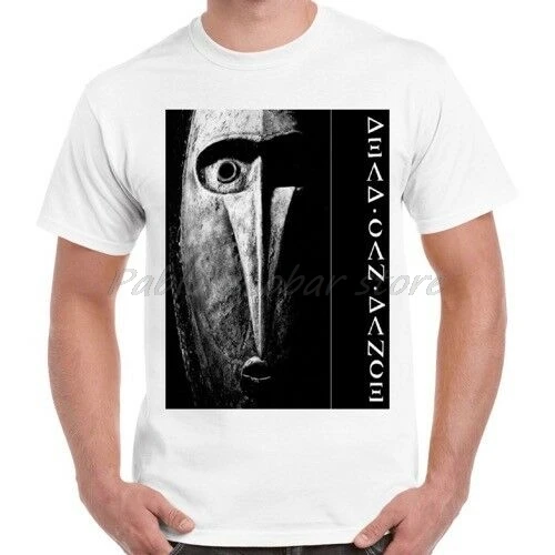 Футболка мужская летняя хлопчатобумажная в готическом стиле с надписью Dead Can Dance |