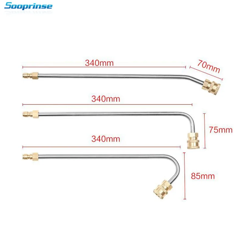 Деталь для мойки высокого давления насадка трубки/палочки 1/4 дюйма быстрое
