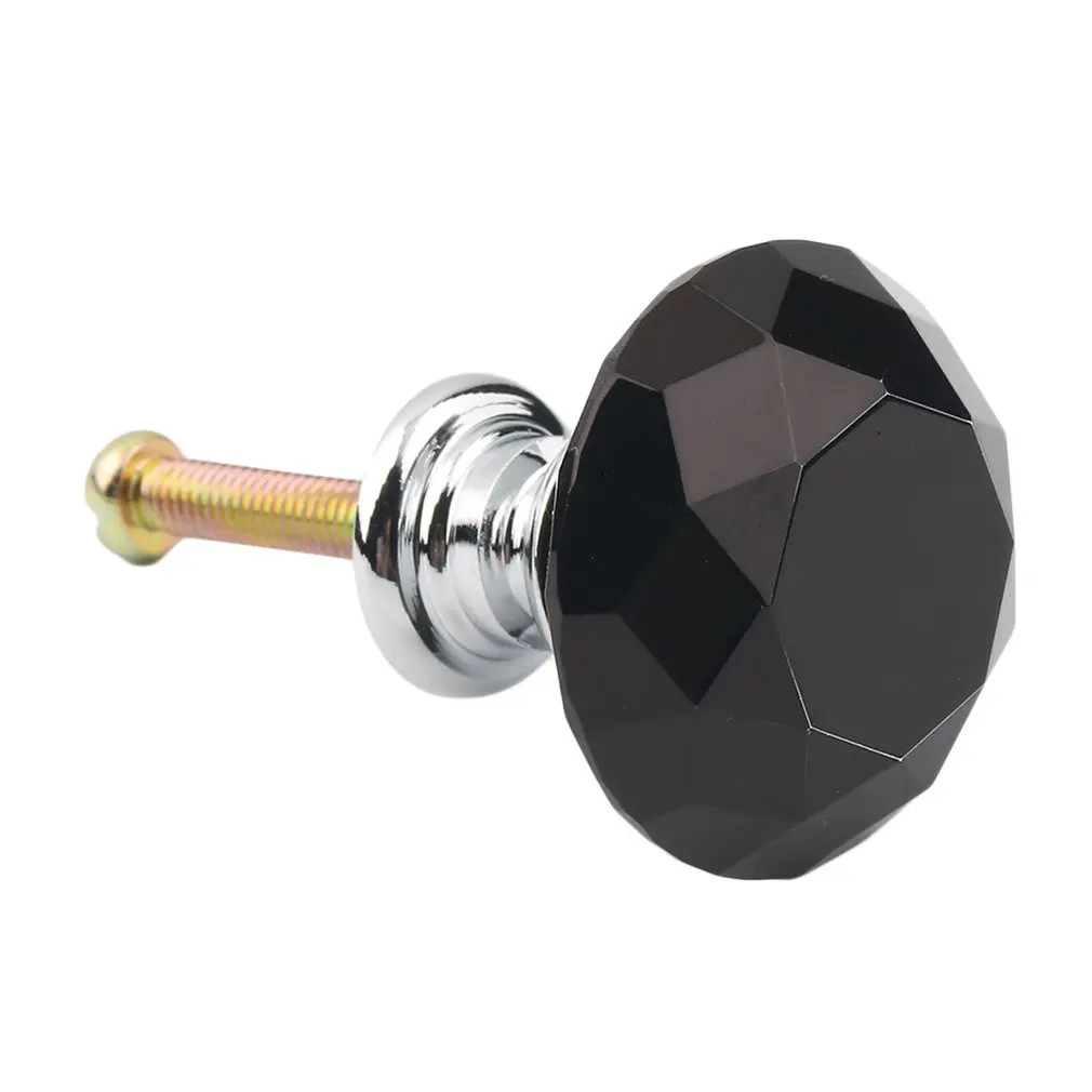 1 шт. кристально покрытая ручка шкафа шкаф ящик выдвижные ручки | Обустройство