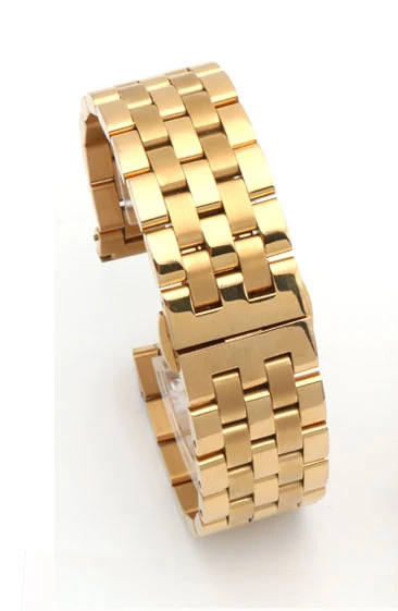 Gold 20/22 mm Metal Stainless Steel Watch band For Huawei Watch GT 2 Pro Magic Band Smart Watch Replacement Strap for Gear S3 Galaxy - Цвет ремешка: Gold