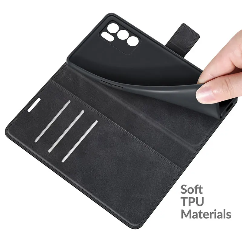 

For OPPO Reno6 5G Case Wallet Cover Leather Phone Cases For OPPO Reno6 5G Card Coque Fundas Bag Fundas Capa Protector чехол