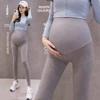 929 spring summer thin cotton maternity skinny legging seamless casual yoga pants clothes for pregnant women belly pregnancy