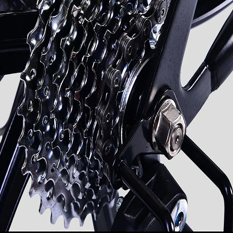 Складной горный велосипед 26 дюймов система двойной подвески нескользящее колесо