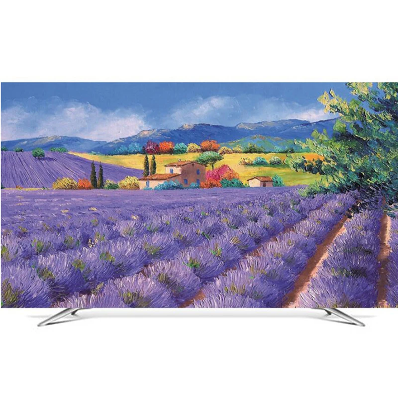 Чехлы для телевизора 32 дюйма с милым мультяшным принтом Пыленепроницаемый Чехол