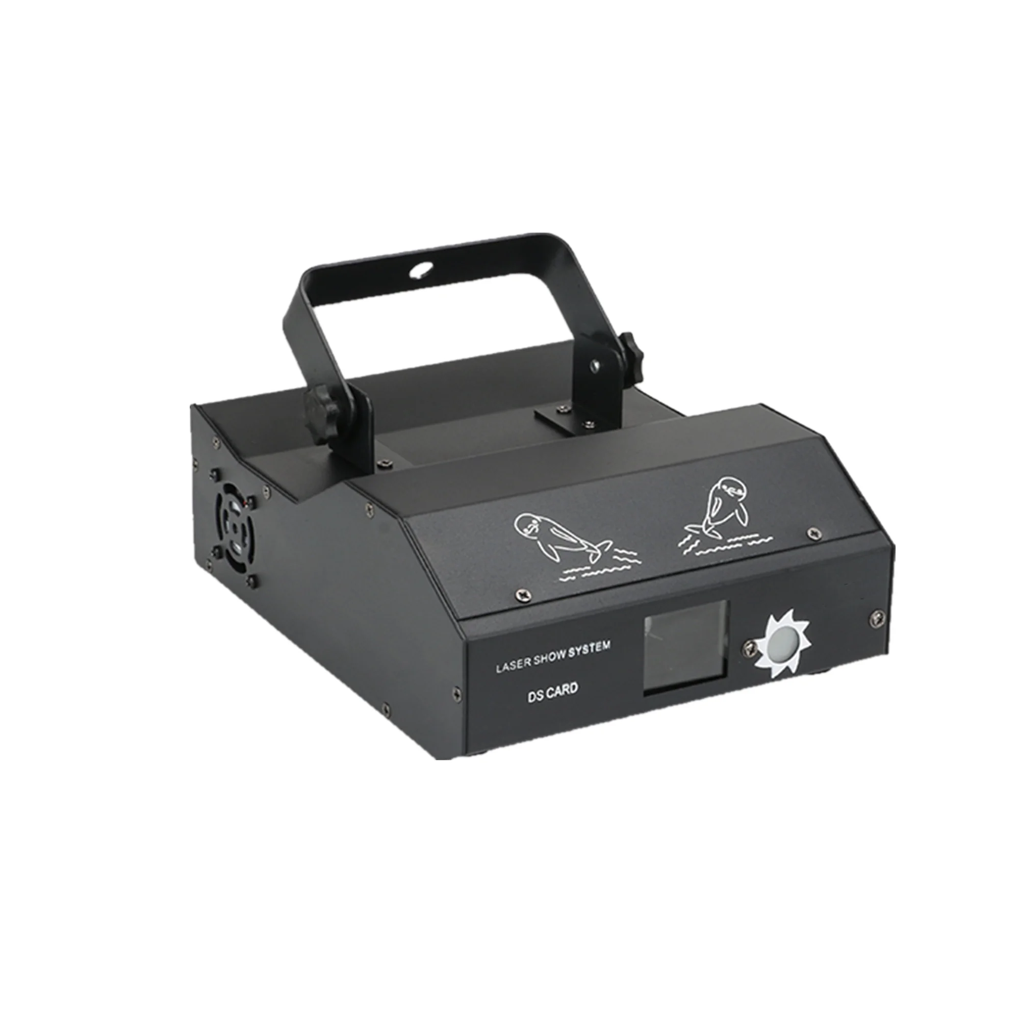 Полноцветный синий зеленый красный лазерный проектор для сценического