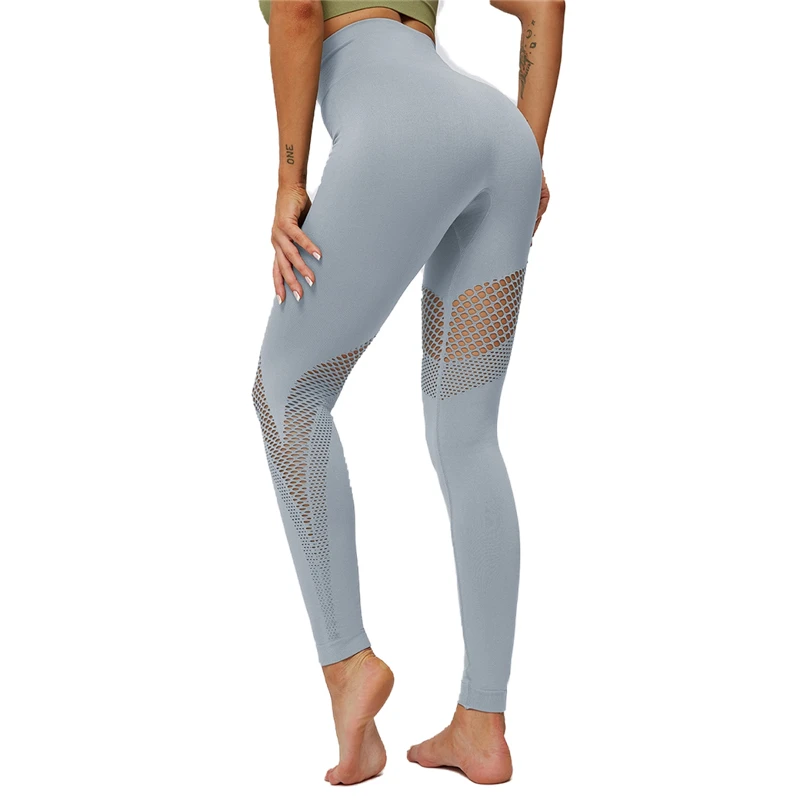 Женские Штаны Для Йоги леггинсы с высокой талией для фитнеса тренажерного зала