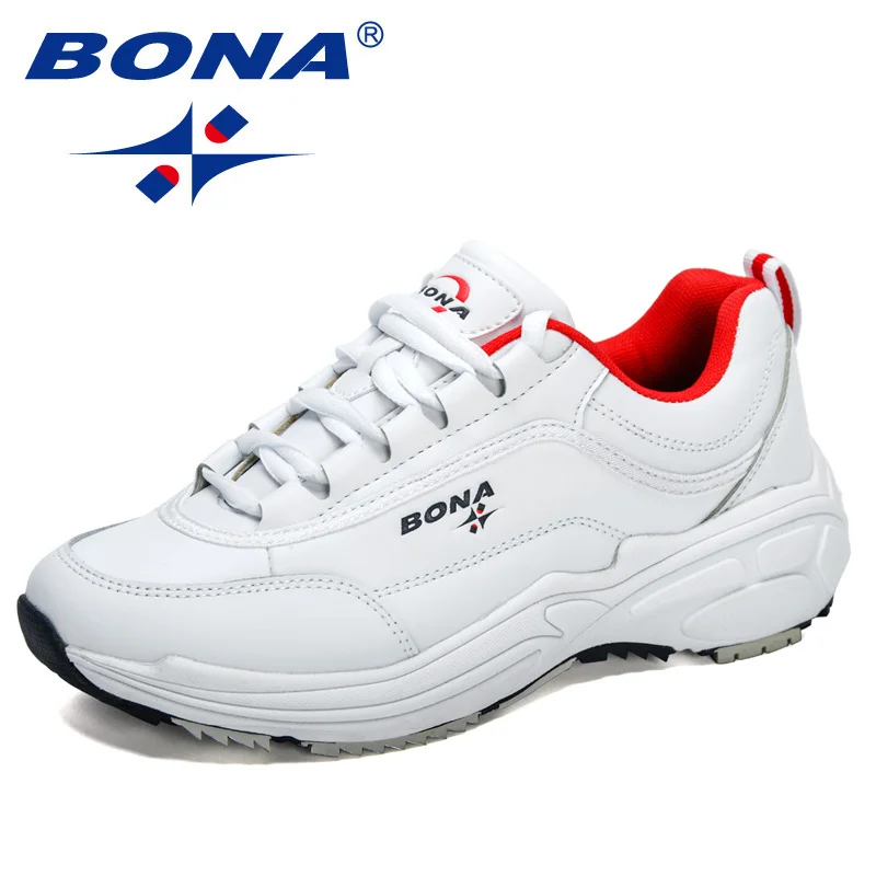 BONA 2021 New Designers Wedges Tennis Sneakers Women Vulcanize Running Sport Shoes Ladies Jogging Footwear Trainers Zapatillas