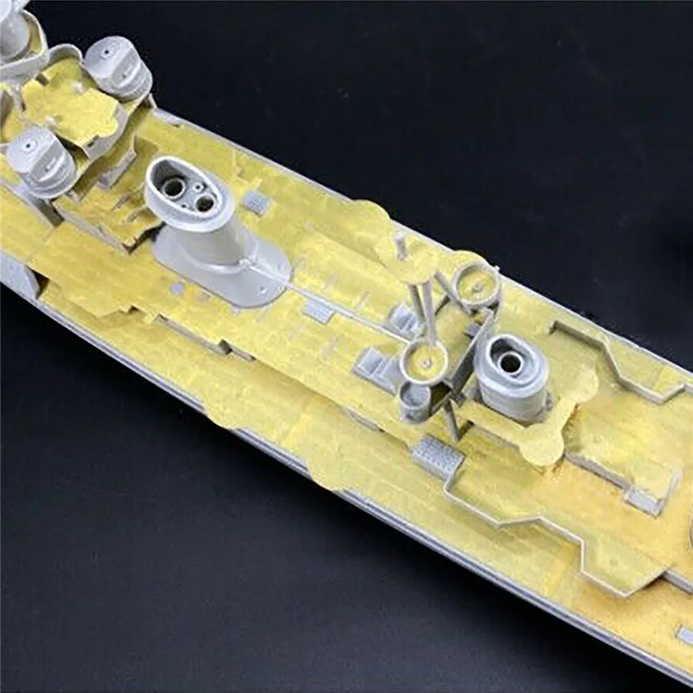 

1/350 Wooden Deck Masking Sheet for Trumpeter 05348 Fiume Heavy Cruiser Model Accessories