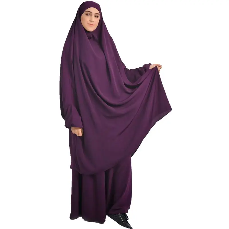 Мусульманский Для женщин молитва длинные жен Абаи джилбаба наряд полное