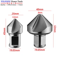 25 30 40 50 55mm hss countersink with 34 weldon shank 3 blade 90 degree chamfering cutter for magnetic drill to chamfer