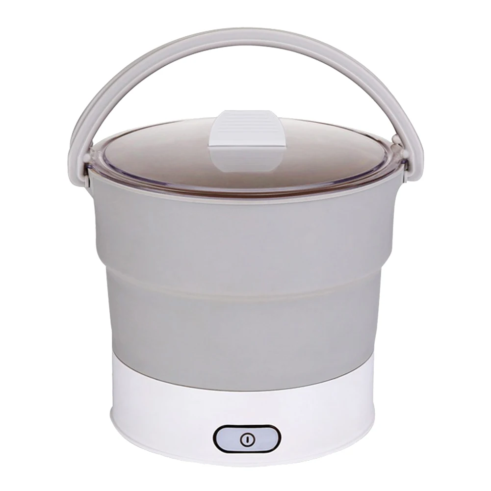 

Foldable Electric Portable Hot Pot Cooker Kettle Steamer Boil Dual Voltage for Kitchen 66CY