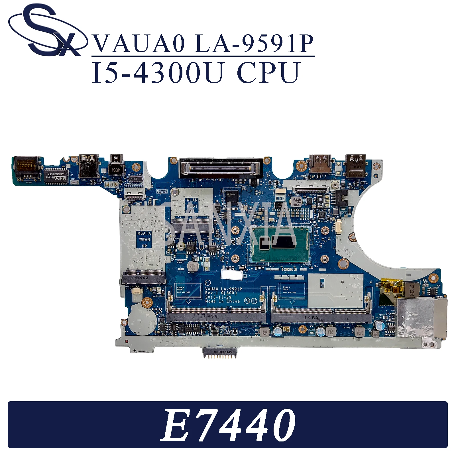 KEFU VAUAO LA 9591P материнская плата для ноутбука Dell Latitude E7440 оригинальная | Материнские платы для ноутбуков -4000080375106