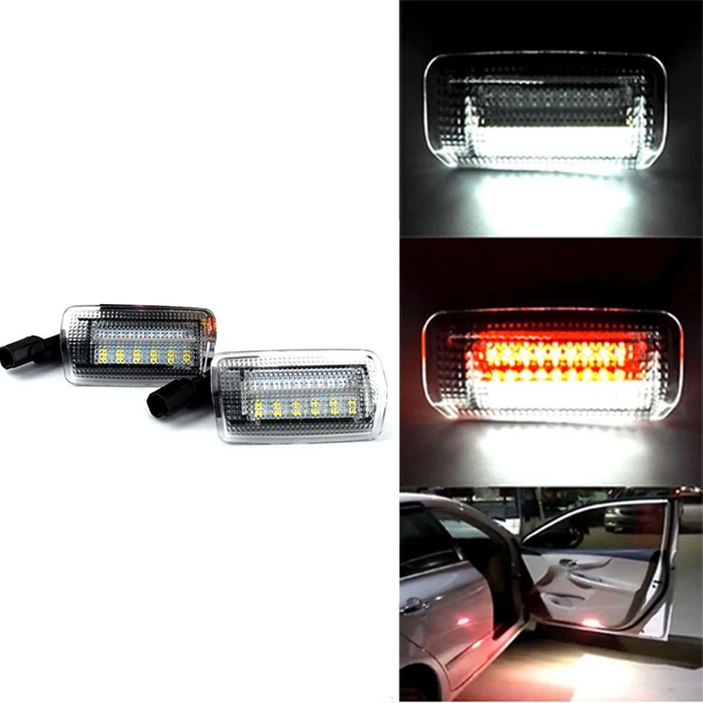 2 шт. для Toyota Land Cruiser 200 серии 150 Prado MK4 J150 2007 Lexus ES240 IS250 светодиодная дверсветильник