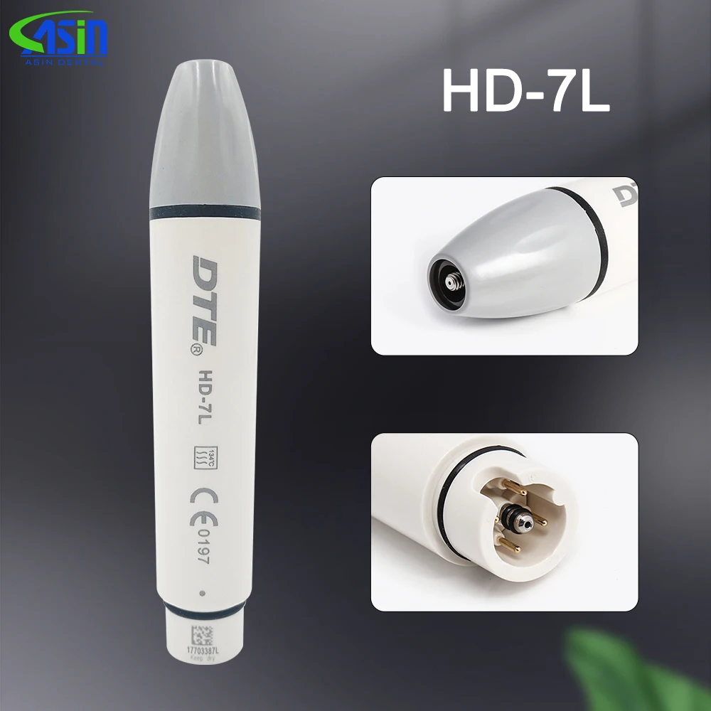 Original woodpecker detachable Dental LED Light Ultrasonic Piezo Scaler Handpiece fit DTE SATELEC Scaling Tips HD-7L