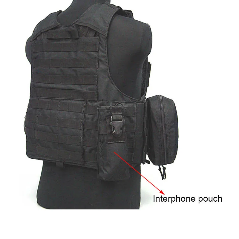 

Tactical Vest Molle CIRAS Airsoft Combat VestReleasable Armor Plate Carrier Strike Vests Magazine Pouch Hunting Clothes Gear