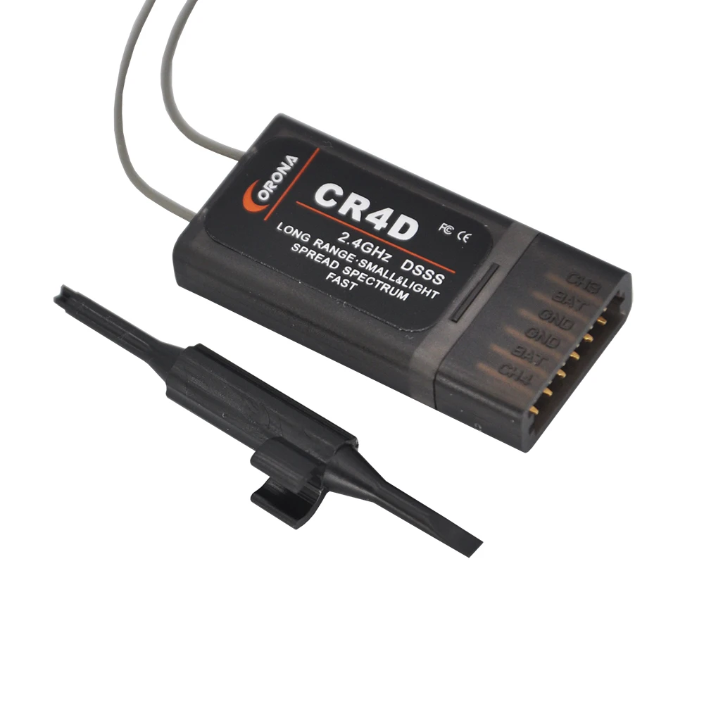 Ресивер Corona CR3D/CR4D/CR6D/CR8D 2 4G 3CH 4CH 6CH 8CH совместимый с CT8F/CT8J /CT8Z/CT3F/ V2 DSSS RC Air беспилотный