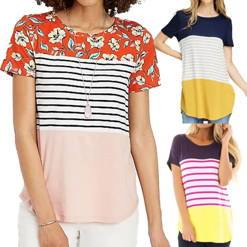 Новинка полосатые футболки для беременных женщин топ кормящих матерей футболка