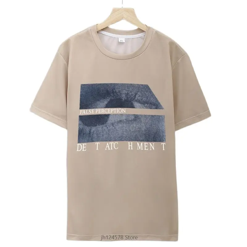 

New Mens Hip Hop Streetwear Men Eye Letter 3D Print T-Shirt Harajuku men Casual Summer Short Sleeve Tshirt Tops