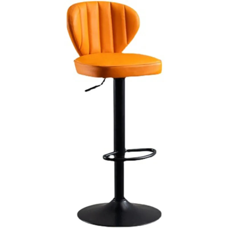 

Bar chair northern Europe up and down rotation modern simple luxury home bar chair iron high chair bar coffee shop Hamburg shop