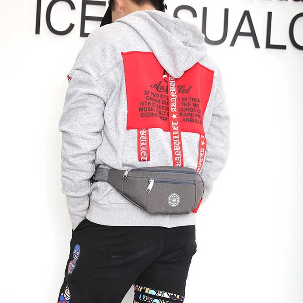 Многофункциональные водонепроницаемые поясные сумки с карманами модная