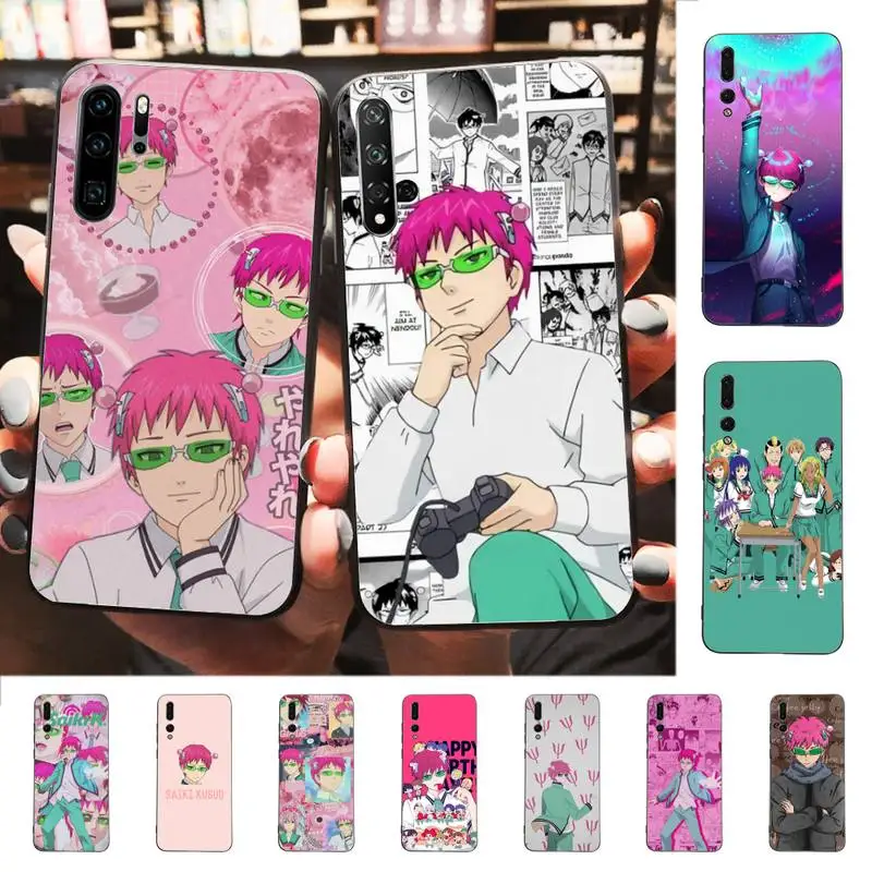 

YNDFCNB the disastrous life of saiki k Phone Case for huawei P 8 9 10 20 30 40 pro lite P9 lite 2019