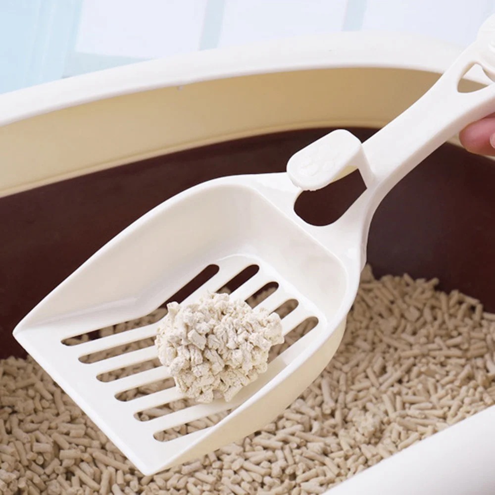 

Pet Dog Cat Plastic Cleaning Tool Puppy Kitten Litter Scoop Cozy Sand Scoop Poop Shovel Product For Pets Cat Supplies Durable