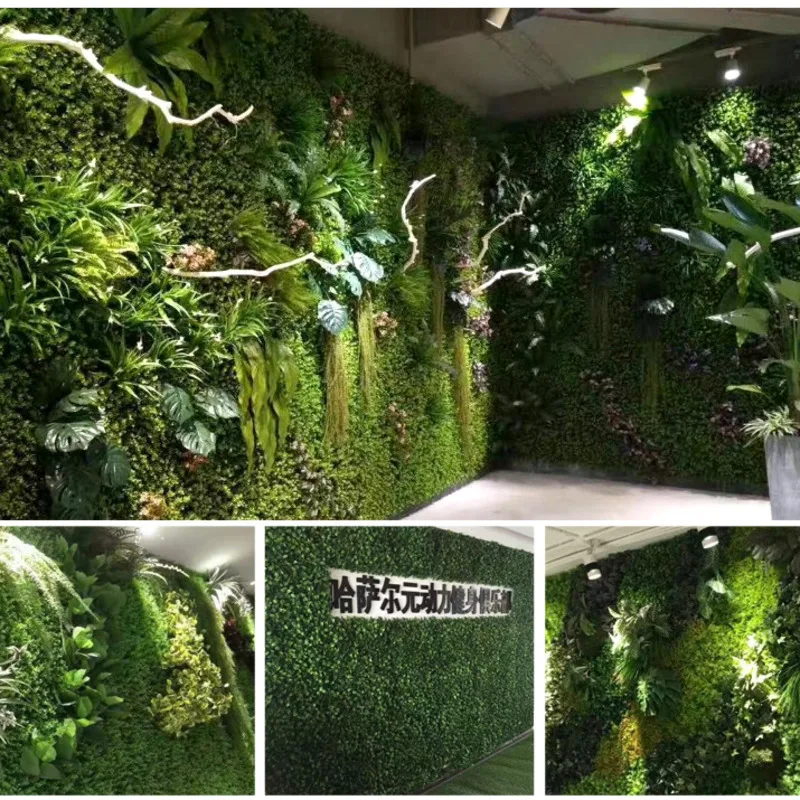 Искусственное растение газон трава искусственная листья украшение для дома и