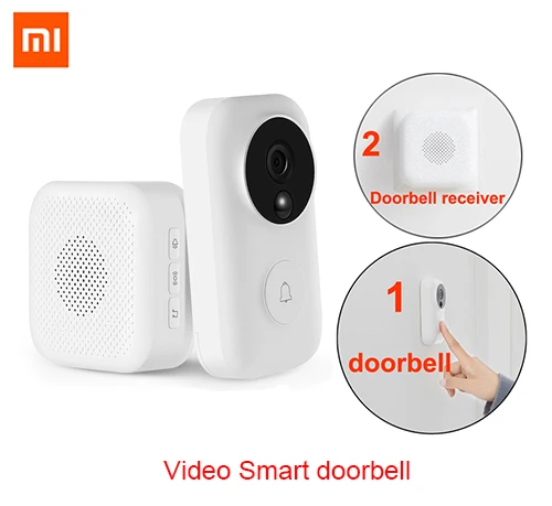 Doorbell set XiaoMi aqara комплекты умного дома шлюз концентратор Датчик Двери человеческого тела беспроводной переключатель Температура Влажность Датчик воды Apple homekit - Цвет: Doorbell set