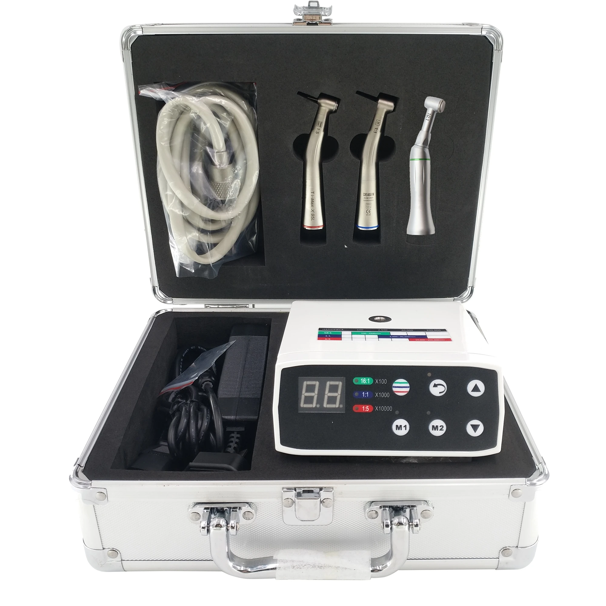 Набор стоматологических микромоторных наконечников контр угол 10:1 ручная часть