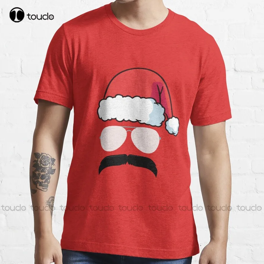 

Рой как Санта. Рождественская футболка с изображением героев Теда и лассо, Рождественская футболка с рисунком роды и Кента, новинка