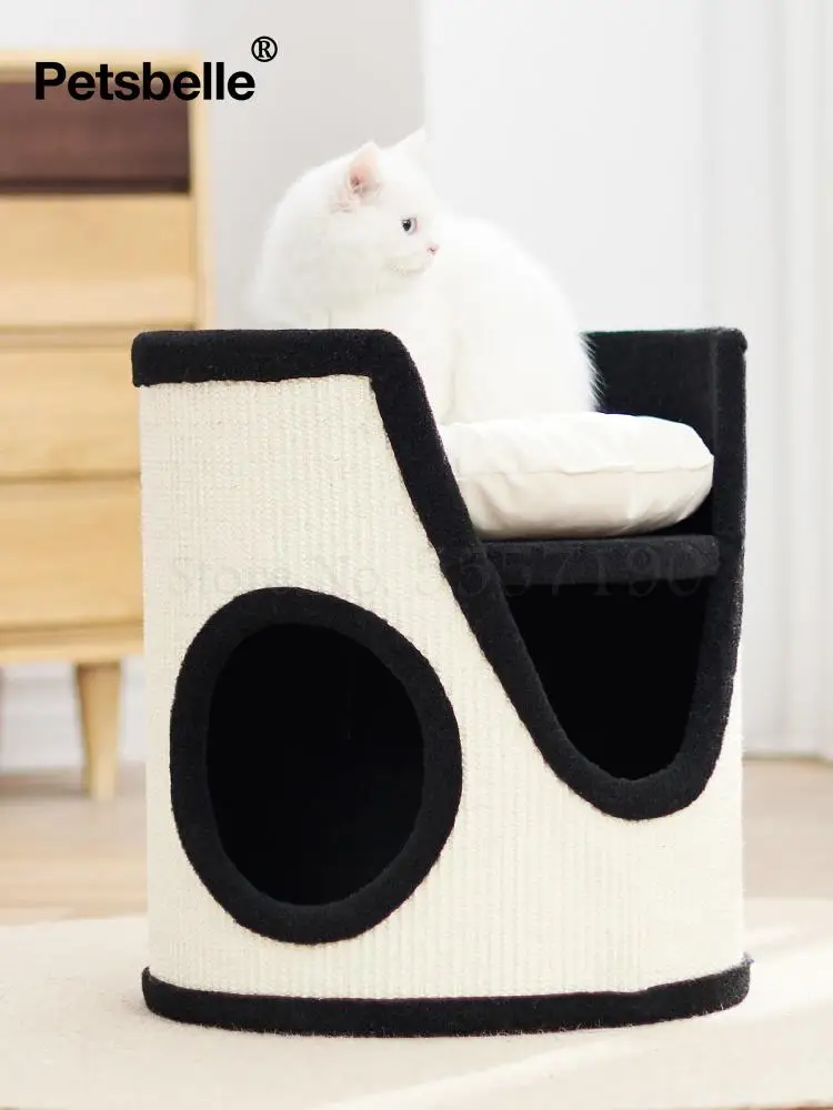 Маленькая рама для кошек зимняя теплая гнездо игрушка с царапинами товары